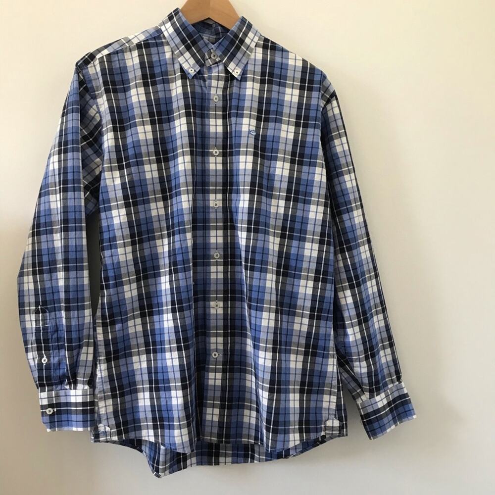 Southern Tide Long Sleeve Button Down Plaid Shirt